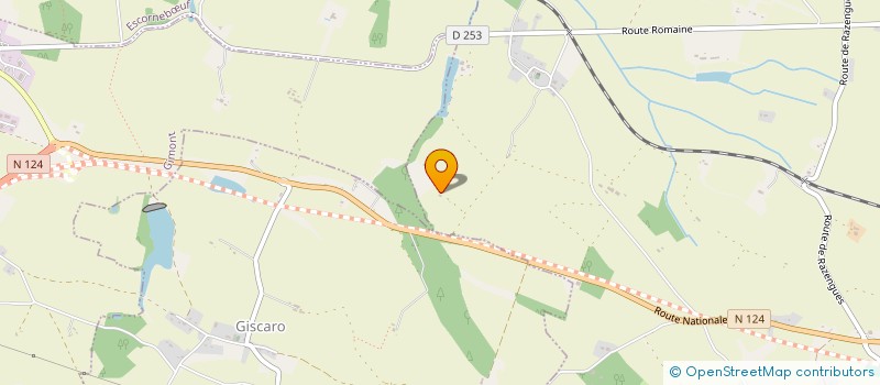 localisation de l'entreprise ASSOC TEAM GASCON VALLEE  MONFERRAN-SAVES