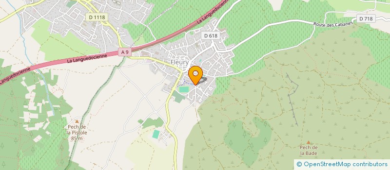 localisation de l'entreprise ASSOC TENNISTIQUE PERIGNANAISE  FLEURY