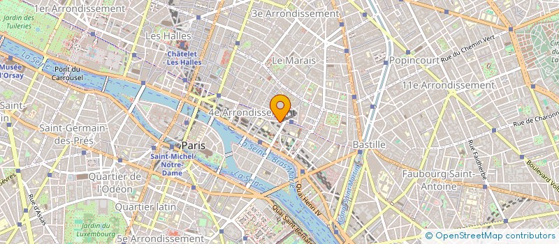 localisation de l'entreprise ASSOC THEATRALE VERS ART INSOUMIS  PARIS