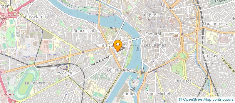 localisation de l'entreprise ASSOC TOULOUSAINE FORMAT ASSIST SOCIALES à TOULOUSE