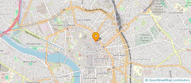 localisation de l'entreprise ASSOC TOULOUSE OLYMPIQUE PALME  TOULOUSE