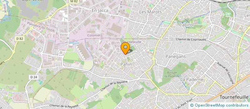 localisation de l'entreprise ASSOC TOURNEFEUILLE EN HERBE à TOURNEFEUILLE