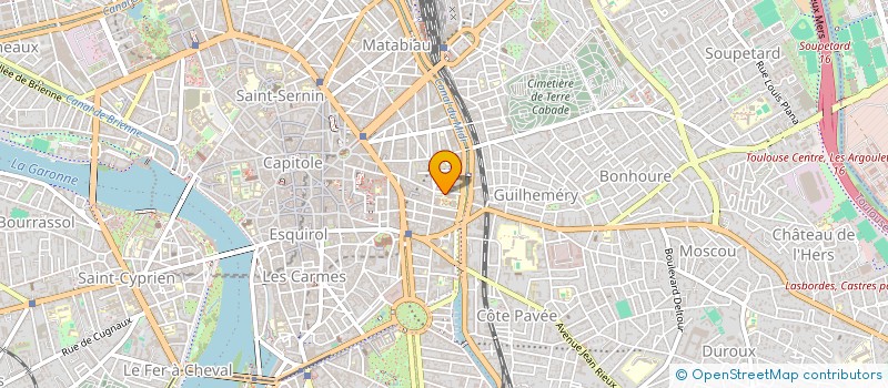 localisation de l'entreprise ASSOC TOURNOI INTER ENSI 2001 à TOULOUSE