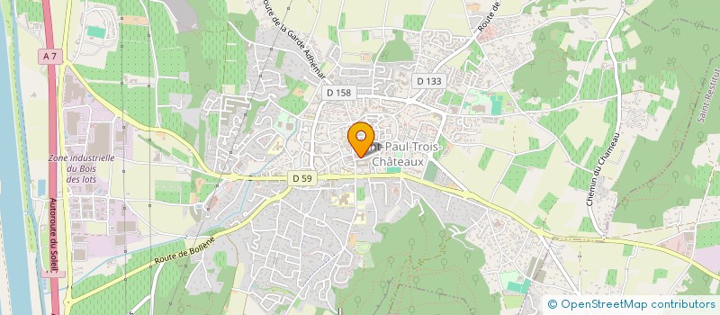 localisation de l'entreprise ASSOC TRICASTINE FORMATION ACTIVITES EQU  SAINT-PAUL-TROIS-CHATEAUX