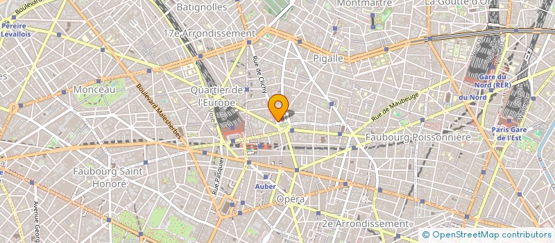 localisation de l'entreprise ASSOC TRINITE INTERMEDICALE à PARIS