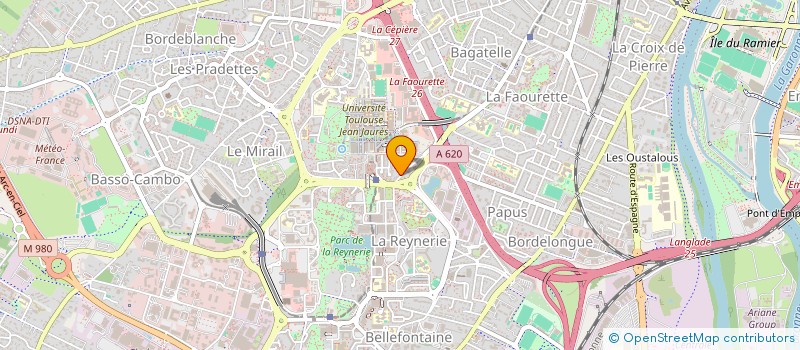 localisation de l'entreprise ASSOC TRIPLEDIESE à TOULOUSE