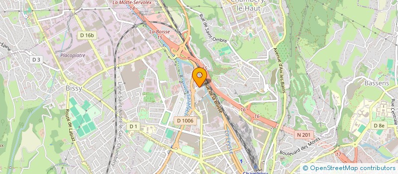 localisation de l'entreprise ASSOC TUTELAIRE DES MAJEURS PROTEGES à CHAMBERY