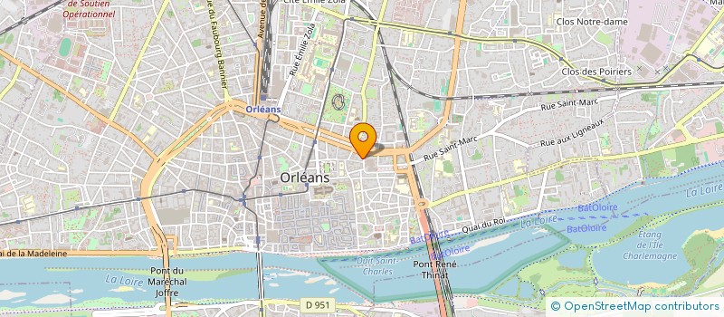 localisation de l'entreprise ASSOC UNIFOP à ORLEANS