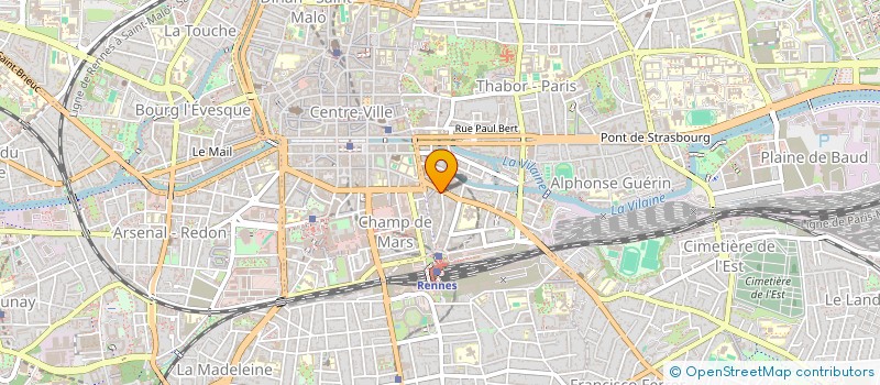 localisation de l'entreprise ASSOC UNIS VERS SEPT ARRIVE  CESSON-SEVIGNE