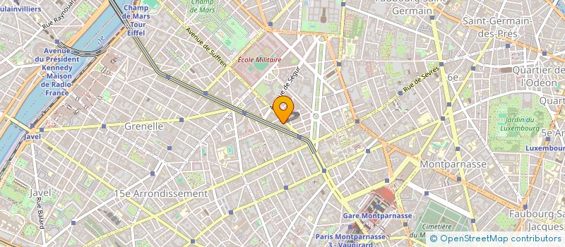 localisation de l'entreprise ASSOC UNIVERSITAIRE FORMATION  PARIS