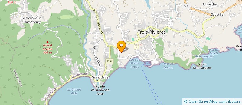 localisation de l'entreprise ASSOC URGENCE INTERNATIONALE GUADELOUPE à TROIS RIVIERES