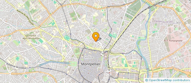 localisation de l'entreprise ASSOC USAGERS TRANSP DE LA RUE ENVIRONNE à MONTPELLIER