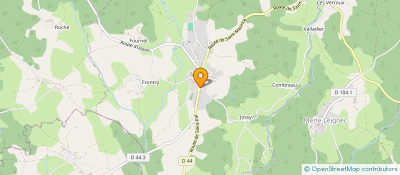 localisation de l'entreprise ASSOC VACANCES ACCUEIL DECOUVERTES  APINAC