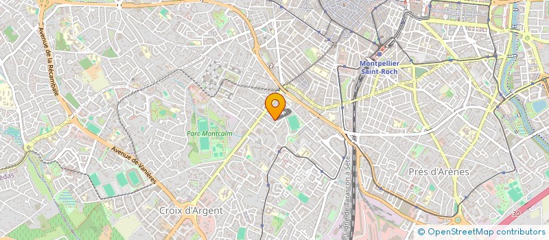 localisation de l'entreprise ASSOC VACANCES POUR TOUS LANGUE ROUSSI à MONTPELLIER