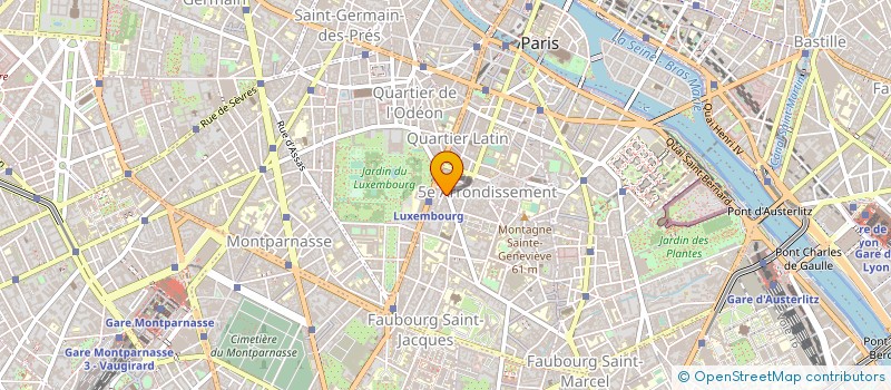 localisation de l'entreprise ASSOC VALORISAT ESPACES NATUR SOUTERRAIN à PARIS