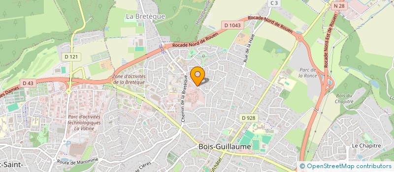 localisation de l'entreprise ASSOC VENDEUR DIRECT PRODUIT LAITIER HN à BOIS-GUILLAUME