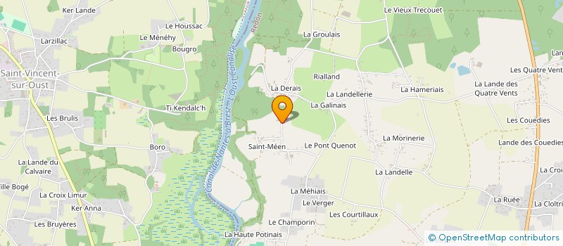 localisation de l'entreprise ASSOC VOLTIGEURS RIVIERE OUST à BAINS-SUR-OUST
