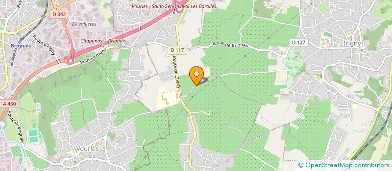 localisation de l'entreprise ASSOC VOURLOISE DES FAMILLES à VOURLES