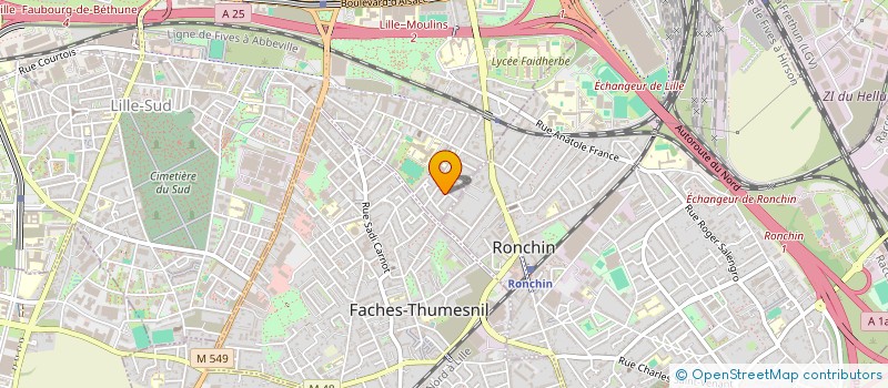 localisation de l'entreprise ASSOC WIBABARA à LILLE