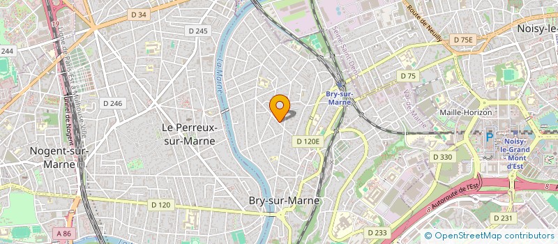 localisation de l'entreprise ASSOCAB  BRY-SUR-MARNE