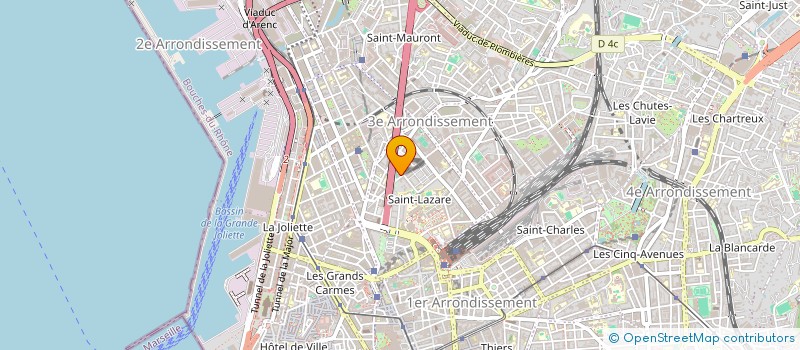 localisation de l'entreprise ASSOCAITION DES VICTIMES DU VOL A310 300 DE LA COMPAGNIE YEMENIA à MARSEILLE