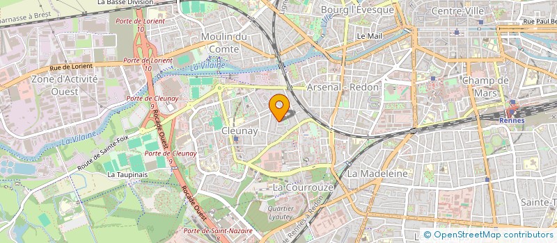 localisation de l'entreprise ASSOCATION JAZZ 35  SAINT-MALO