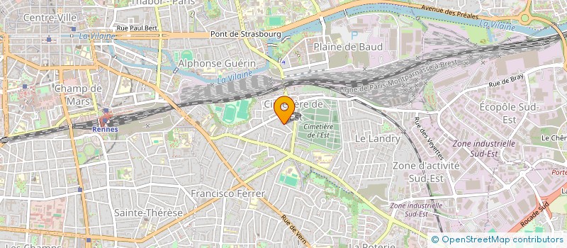 localisation de l'entreprise ASSOCATION MESSA DI VOCE à RENNES