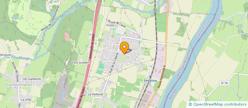 localisation de l'entreprise ASSOCATION POUR L'ORGANISATION DE LA SAINT VINCENT CANTONALE DU CANTON DE LUGNY à LUGNY