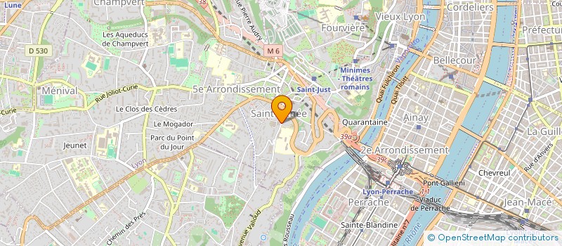 localisation de l'entreprise ASSOCATION POUR UN POLE EUROPEEN DE COOPERATION CULTURELLE à LYON
