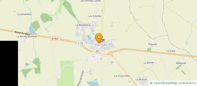 localisation de l'entreprise ASSOCATION SPORTIVE DES BRAVES  EPUISAY