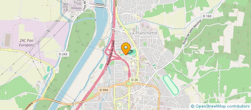 localisation de l'entreprise ASSOCATION SPORTIVE DU LYCEE DE BOLLENE à BOLLENE