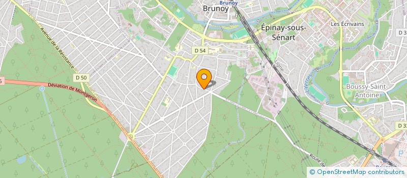 localisation de l'entreprise ASSOCATION TEAM XAVIER TOM  BRUNOY