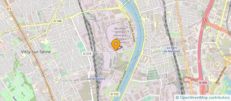 localisation de l'entreprise ASSOCE KIPIK à VITRY-SUR-SEINE