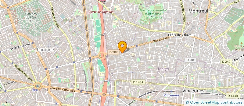 localisation de l'entreprise ASSOCI PROMOTION PRESERVATION DU SAVOIR à MONTREUIL