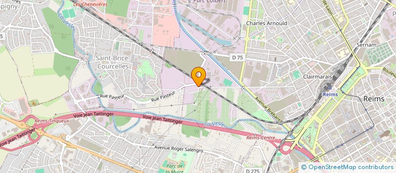 localisation de l'entreprise ASSOCIACAO FRANCO-PORTUGUESA  REIMS