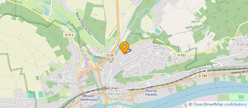 localisation de l'entreprise ASSOCIAION MADAGASCARE  MEULAN-EN-YVELINES