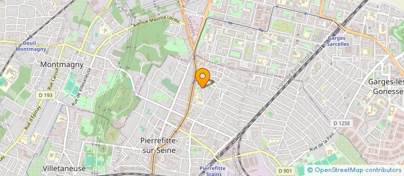 localisation de l'entreprise ASSOCIAITON FRANCO INDIENNE SITARA à PIERREFITTE-SUR-SEINE