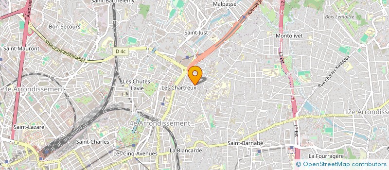 localisation de l'entreprise ASSOCIAITON JUST'ENSEMBLE à MARSEILLE