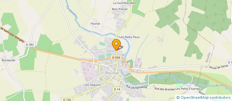 localisation de l'entreprise ASSOCIAITON SPORTIVE DU COLLEGE CLAUDIE HAIGNERE DE ROUILAC à ROUILLAC