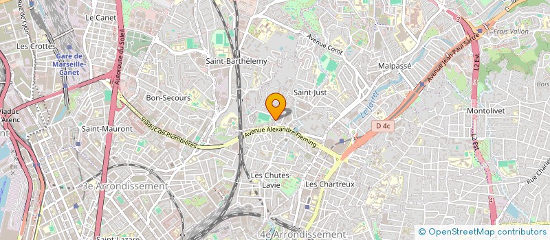 localisation de l'entreprise ASSOCIAT ACTION EDUCATION BDR à MARSEILLE