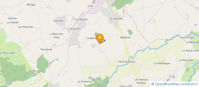 localisation de l'entreprise ASSOCIAT.CHEVAL BRETON  QUESSOY