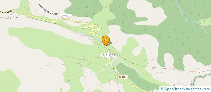 localisation de l'entreprise ASSOCIAT. CULTUELLE DU VAJRA TRIOMPHANT  CASTELLANE