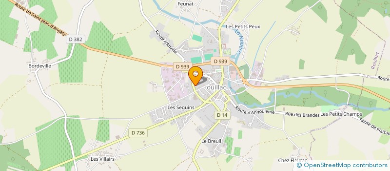 localisation de l'entreprise ASSOCIAT DEVELOP CULTUREL DU ROUILLACAIS à ROUILLAC