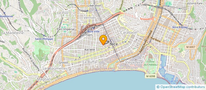 localisation de l'entreprise ASSOCIAT FEMMES EN REINSERTION EMPLOI AM à NICE