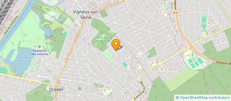 localisation de l'entreprise ASSOCIAT FRANCAISE SERVICE MANAGEMENT à DRAVEIL