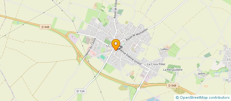localisation de l'entreprise ASSOCIAT GESTION DE LA CANTINE SCOLAIRE à AIGONDIGNE