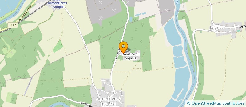 localisation de l'entreprise ASSOCIAT KOLLEL MISHKAN GUERSHON  ARMENTIERES-EN-BRIE