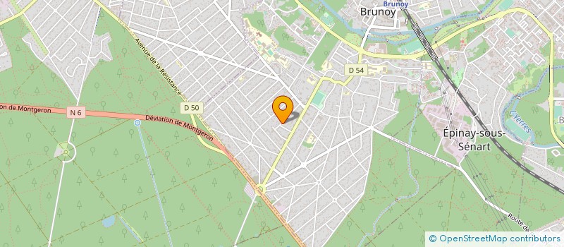 localisation de l'entreprise ASSOCIAT L'ECOLE DE MONTESSORINE à BRUNOY