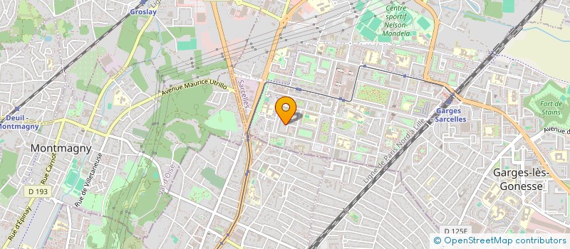 localisation de l'entreprise ASSOCIAT MEDICAL NG  SARCELLES