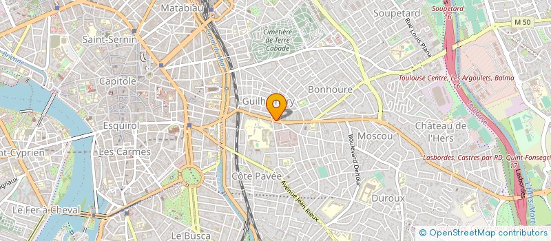 localisation de l'entreprise ASSOCIAT MEURISSE EDITH -JAYMES CAROLINE à TOULOUSE